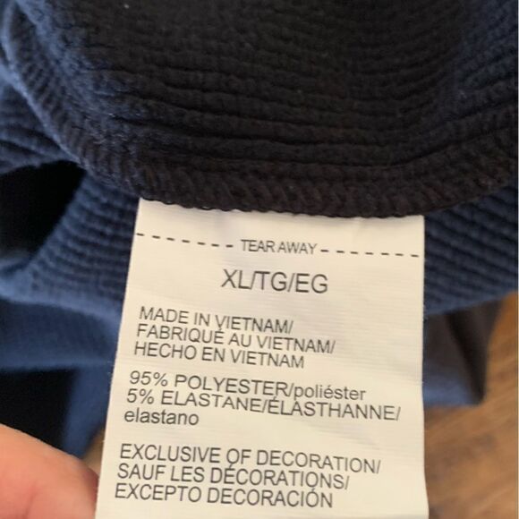 Under Armour Cold Gear Loose Fit 1/2 Zip Pullover Gray Black Sz XL - Picture 5 of 8